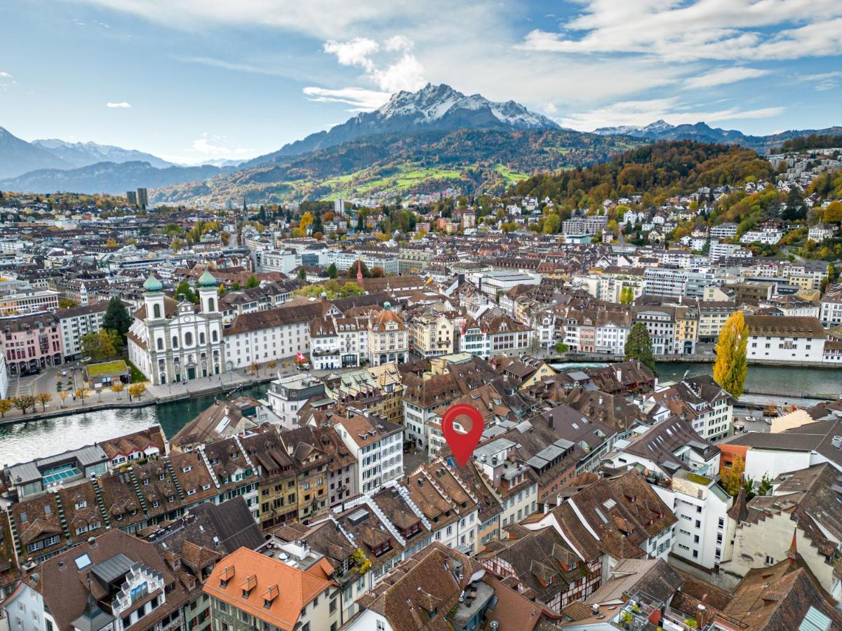 A&Y Oldtown Penthouse Loft Luzern Lejlighed Eksteriør billede