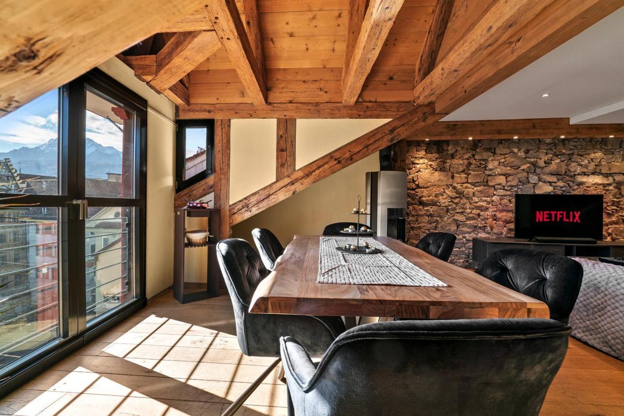 A&Y Oldtown Penthouse Loft Luzern Lejlighed Eksteriør billede